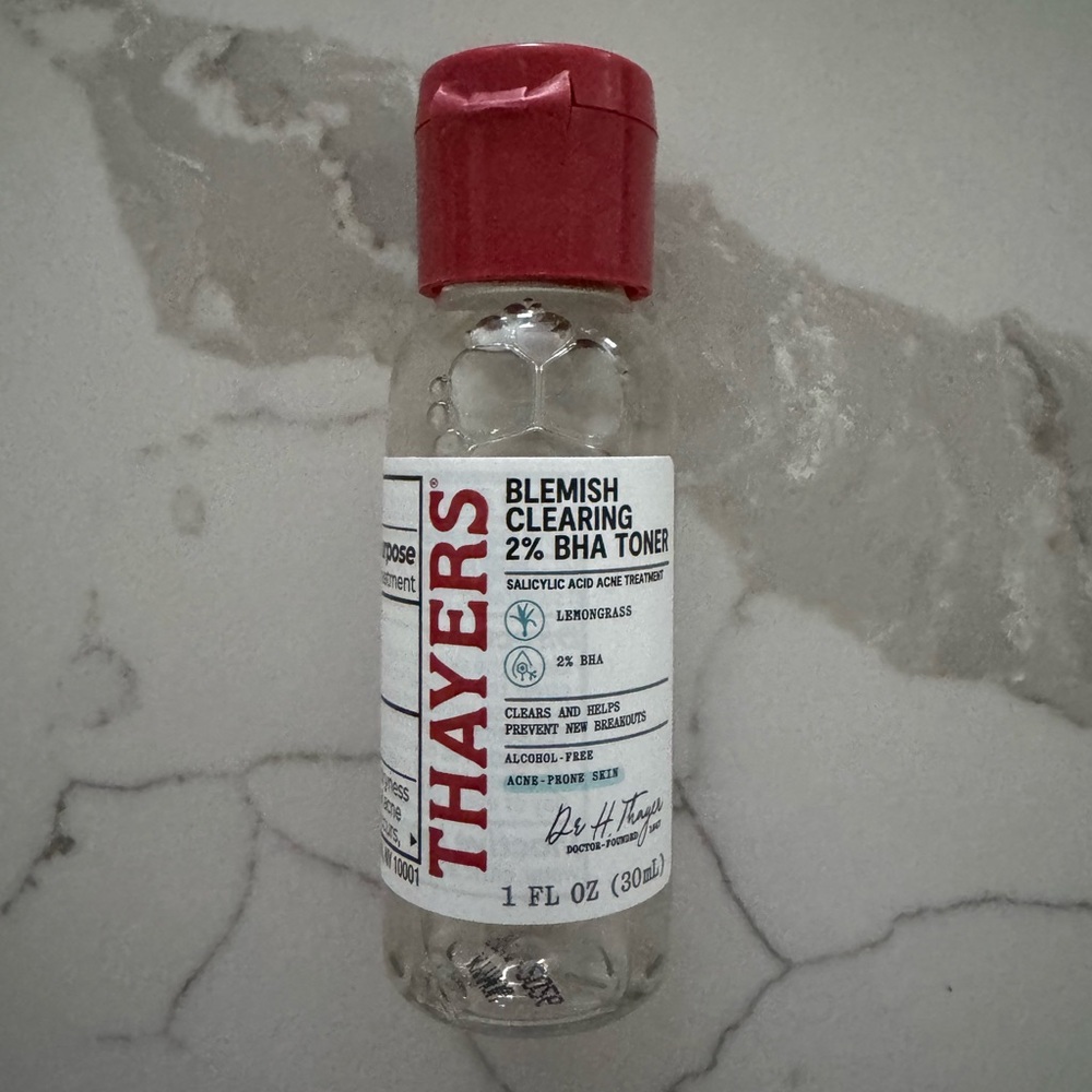 🌸5/$25🌸 Thayers blemish clearing 2% BHA toner